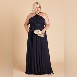 NWT Birdy Grey Kiko Dress in Mesh Navy